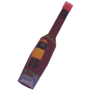 A bottle of Hot Sauce